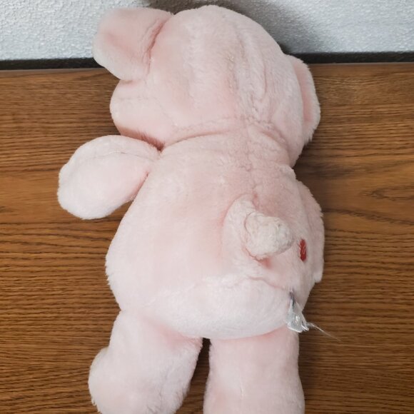 Plush Care Bear Cousin Lotsa Heart Pink Elephant 12" Stuffed Animal - Picture 4 of 6